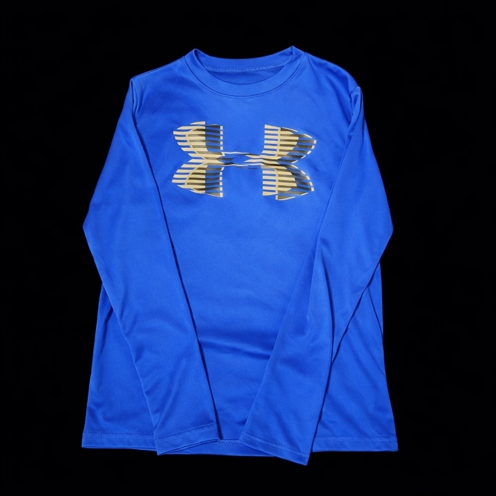 Under Armour Long Sleeve Shirt | Youth Medium | Blue